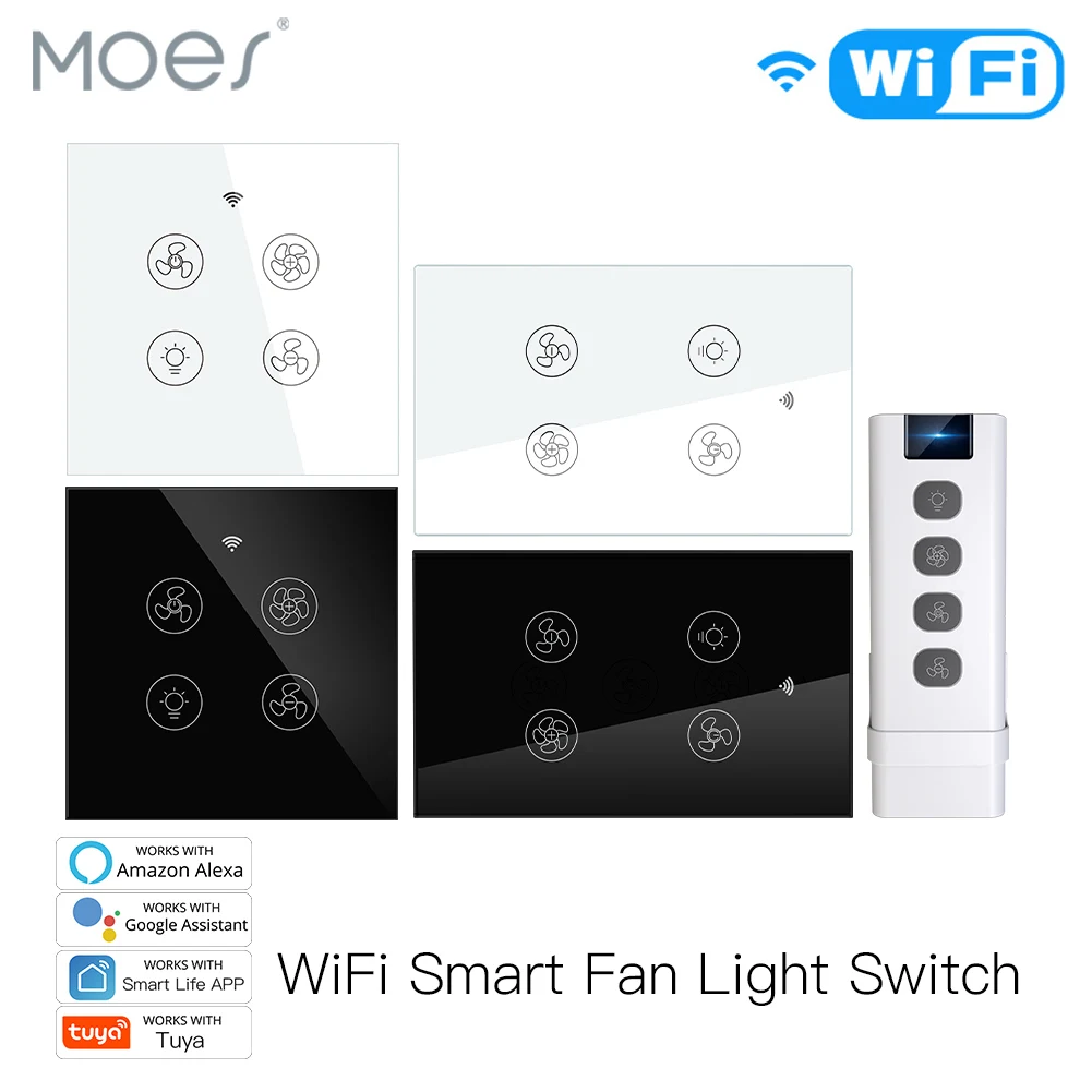 Smart Home Ventilation System - 신제품 와이파이 RF 스마트 천장 팬