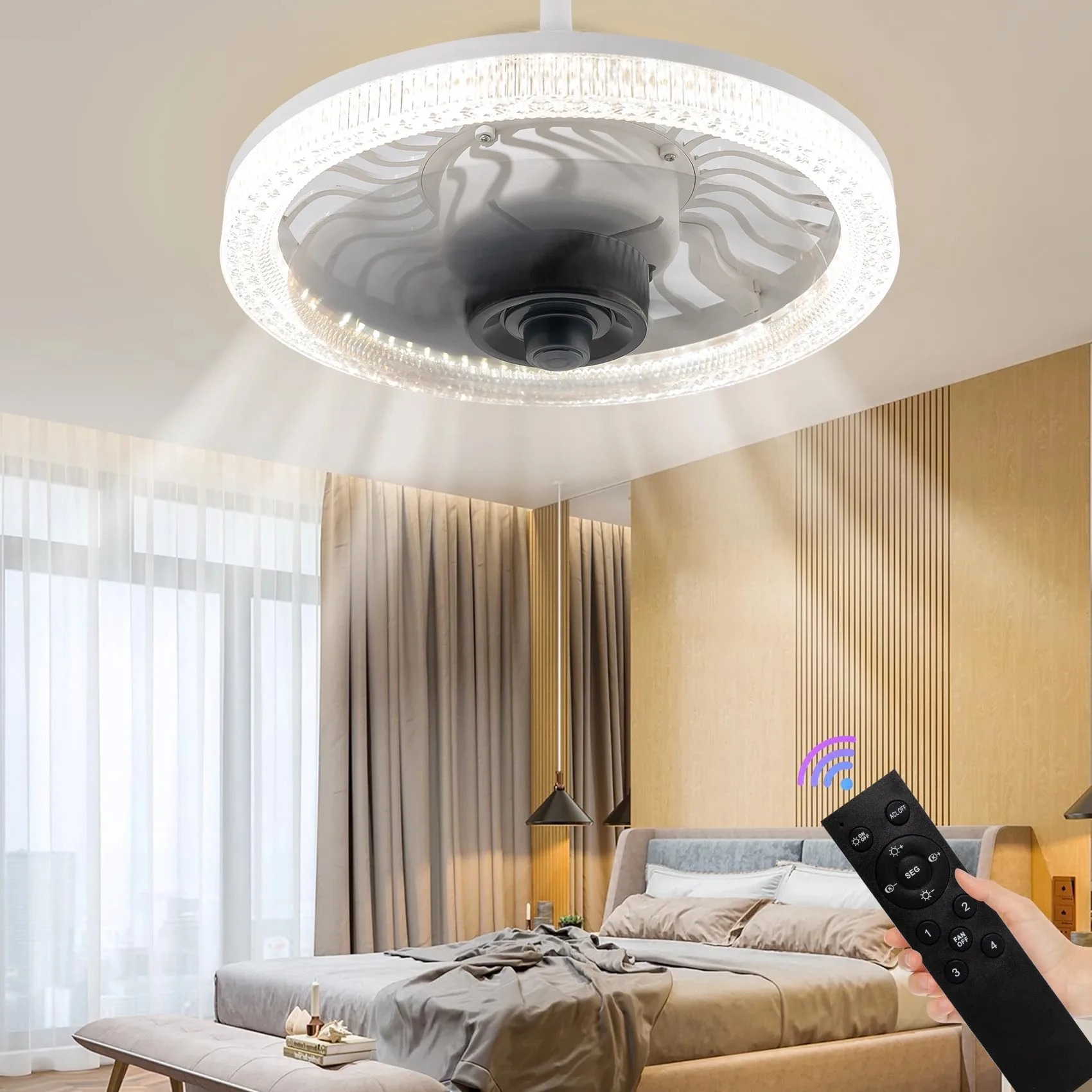 Smart Home Ventilation System - 원격 제어가 가능한 스마트 LED 천장