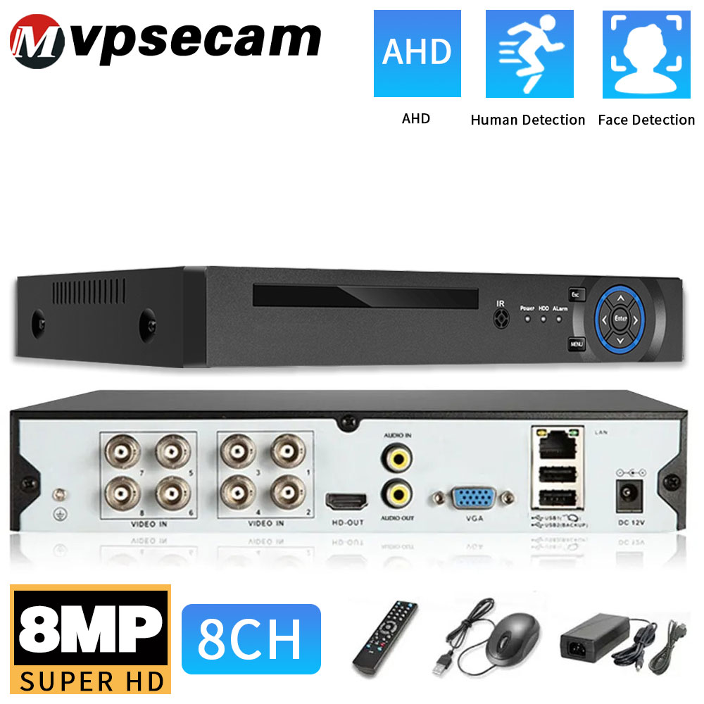 Smart Home Microsoft - Xmeye 4K 8MP 보안 CCTV DVR