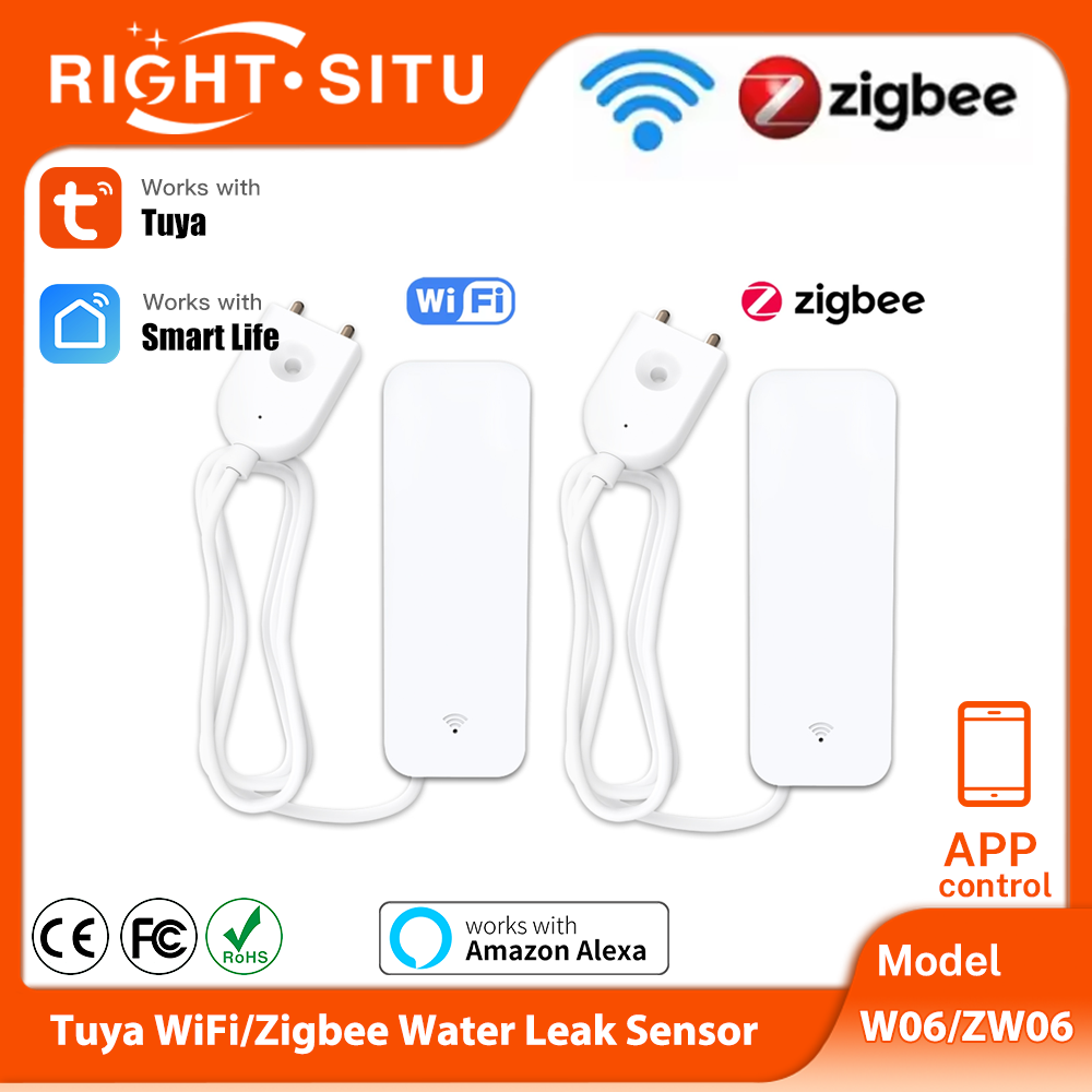 Smart Home Ikea - Tuya WiFi Zigbee 물 센서 스마트