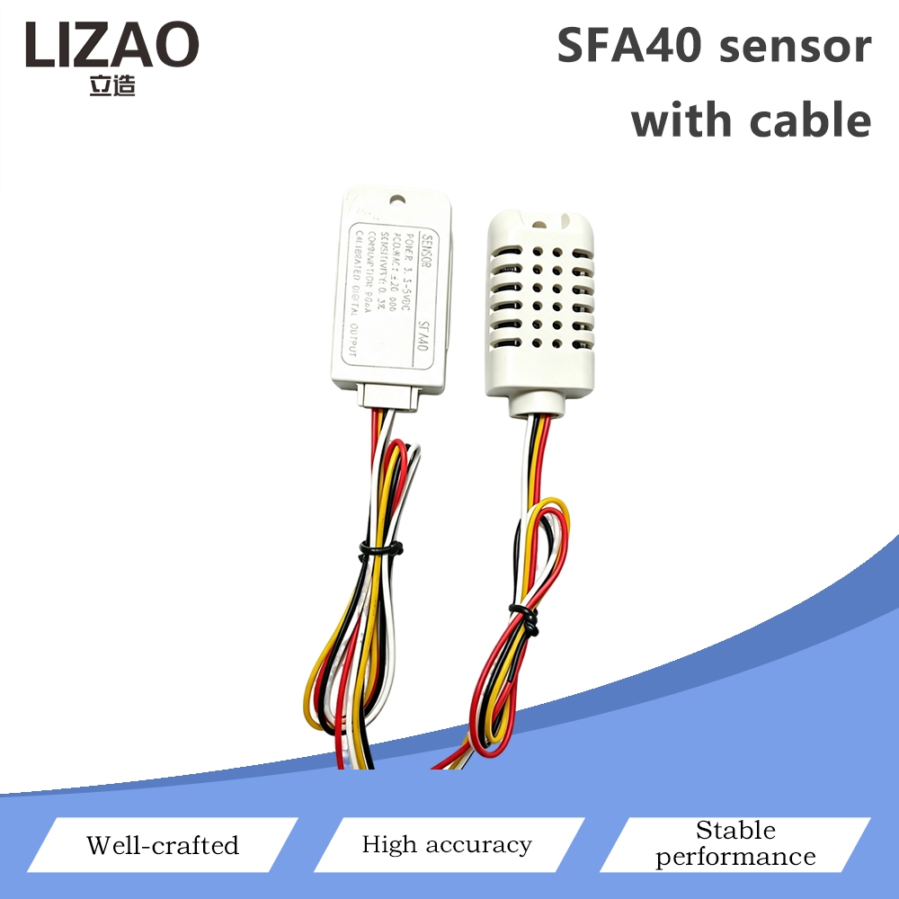 Smart Home Ventilation System - 케이블이 포함된 SFA40 가스 센서 모듈