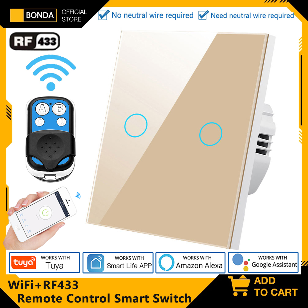Smart Home Wiz - Tuya EU WiFi + RF433 스마트