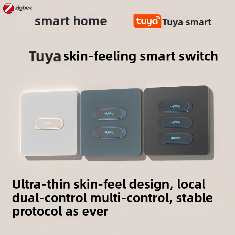Smart Home Monitor - 투야 지그비 지능형 버튼 스위치 듀얼