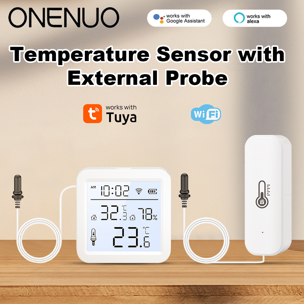 Smart Home Monitor - 2026년형 새로운 투야 와이파이 습도 온도
