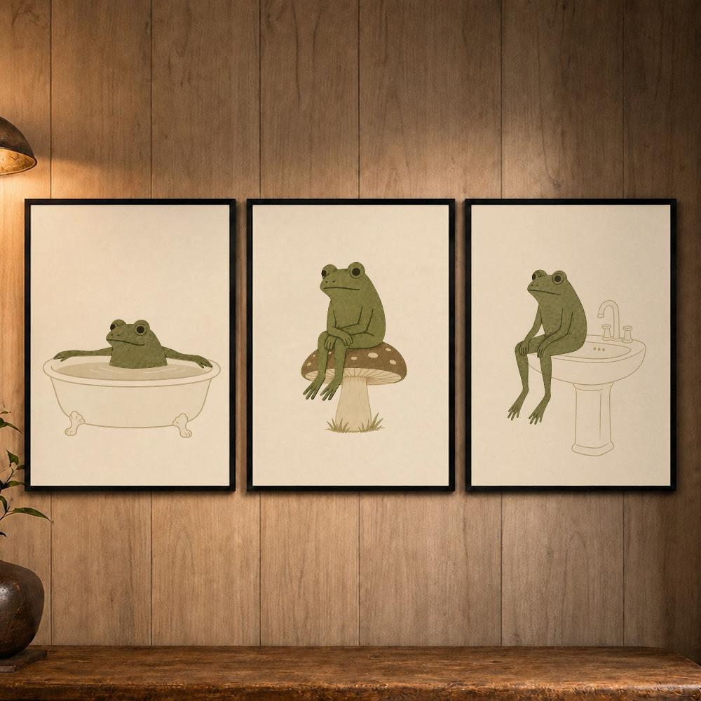 스마트 아트 F-FrogS 포스터 자가 접착 아트 포스 - Smart Home Poster 리뷰 및 가격