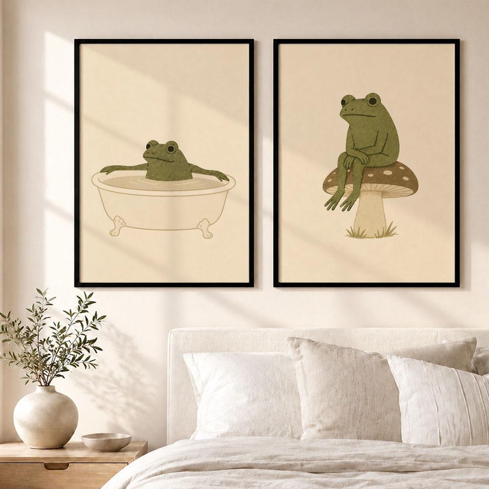 스마트 아트 F-FrogS 포스터 자가 접착 아트 포스 - Smart Home Poster 리뷰 및 가격