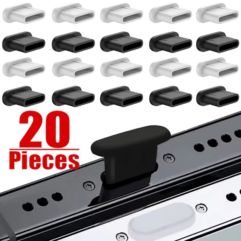 10-500Pcs USB 충전 포트 유형 C 먼지 플러 - Smart Home Xiaomi Devices 리뷰 및 가격