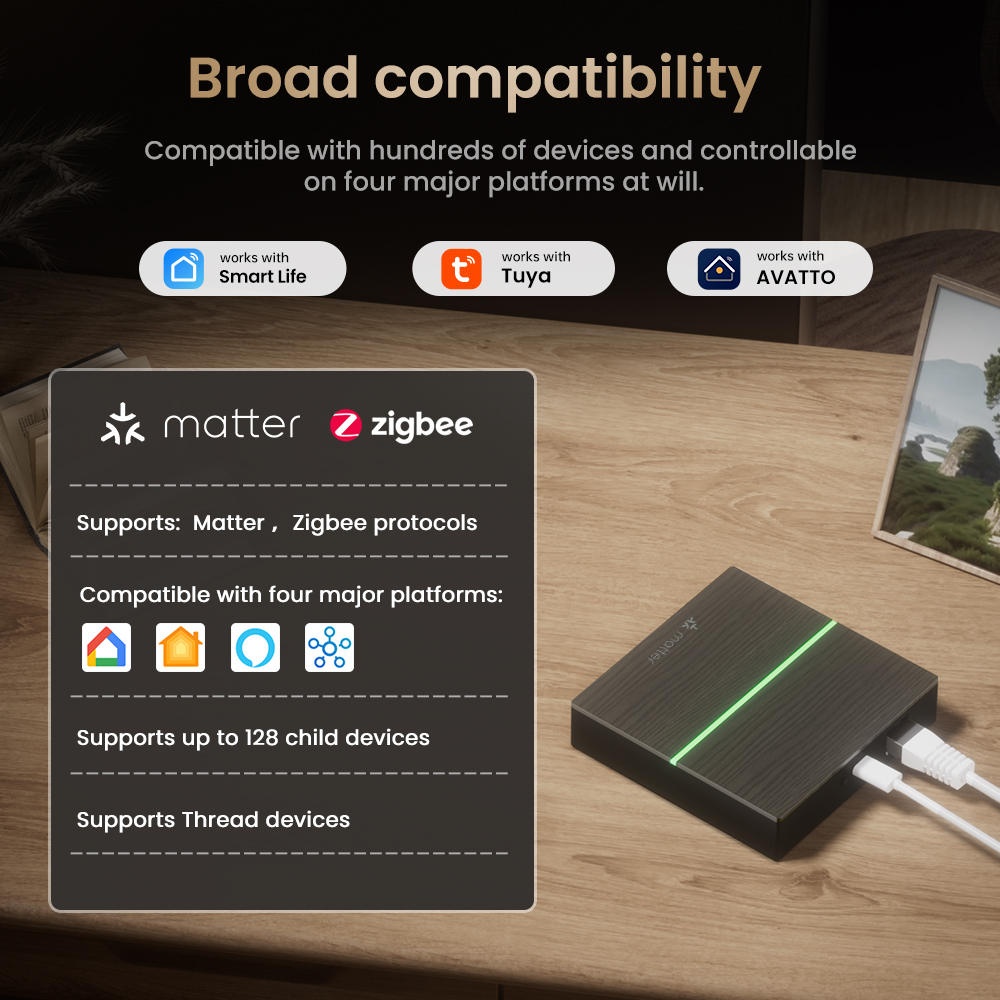 아바토 매터 스마트 유선 게이트웨이 허브 지그비 스마트 - Smart Home Group 리뷰 및 가격