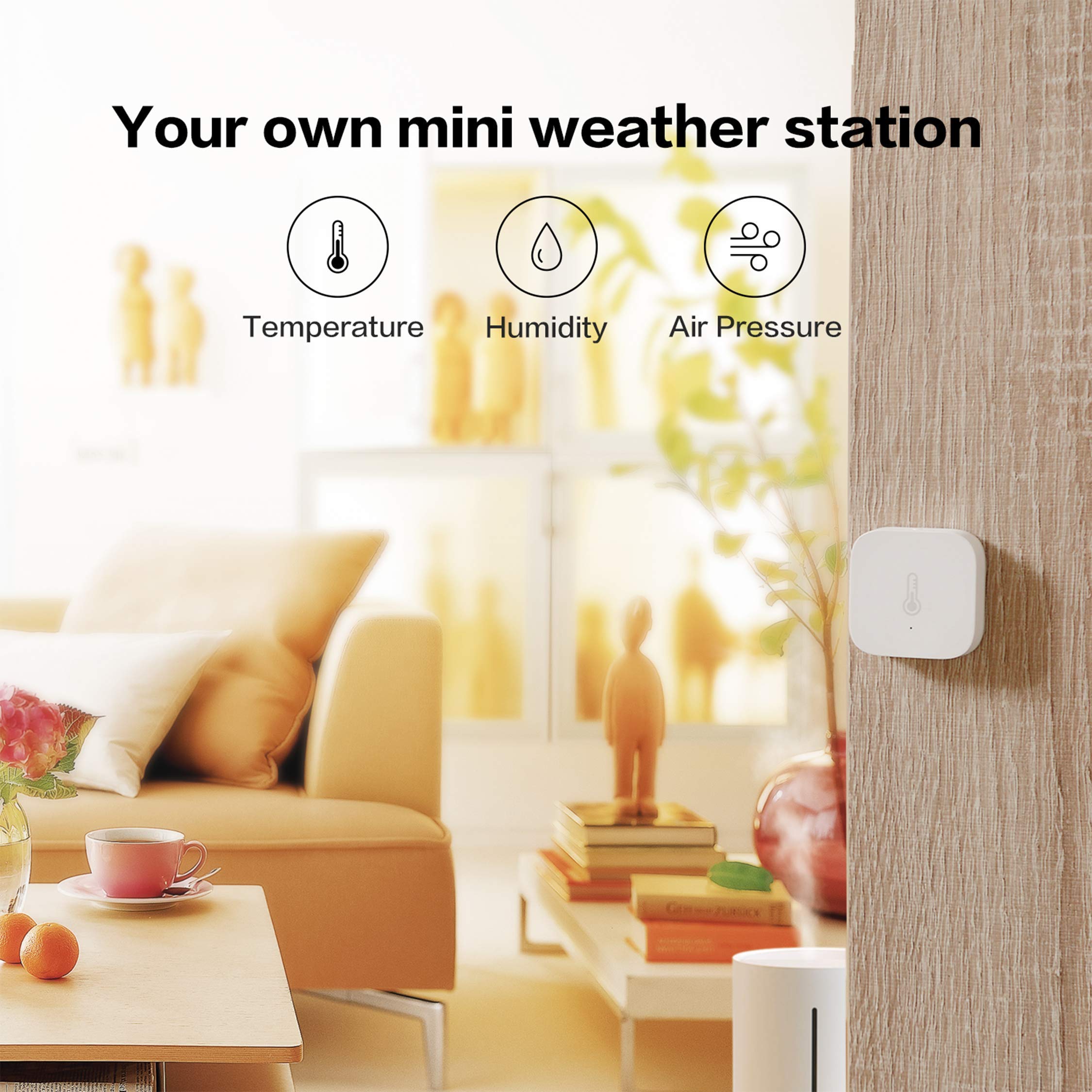 1/2/4 Pcs Aqara Zigbee 무선 온도 습 - Smart Home Xiaomi Hub 리뷰 및 가격