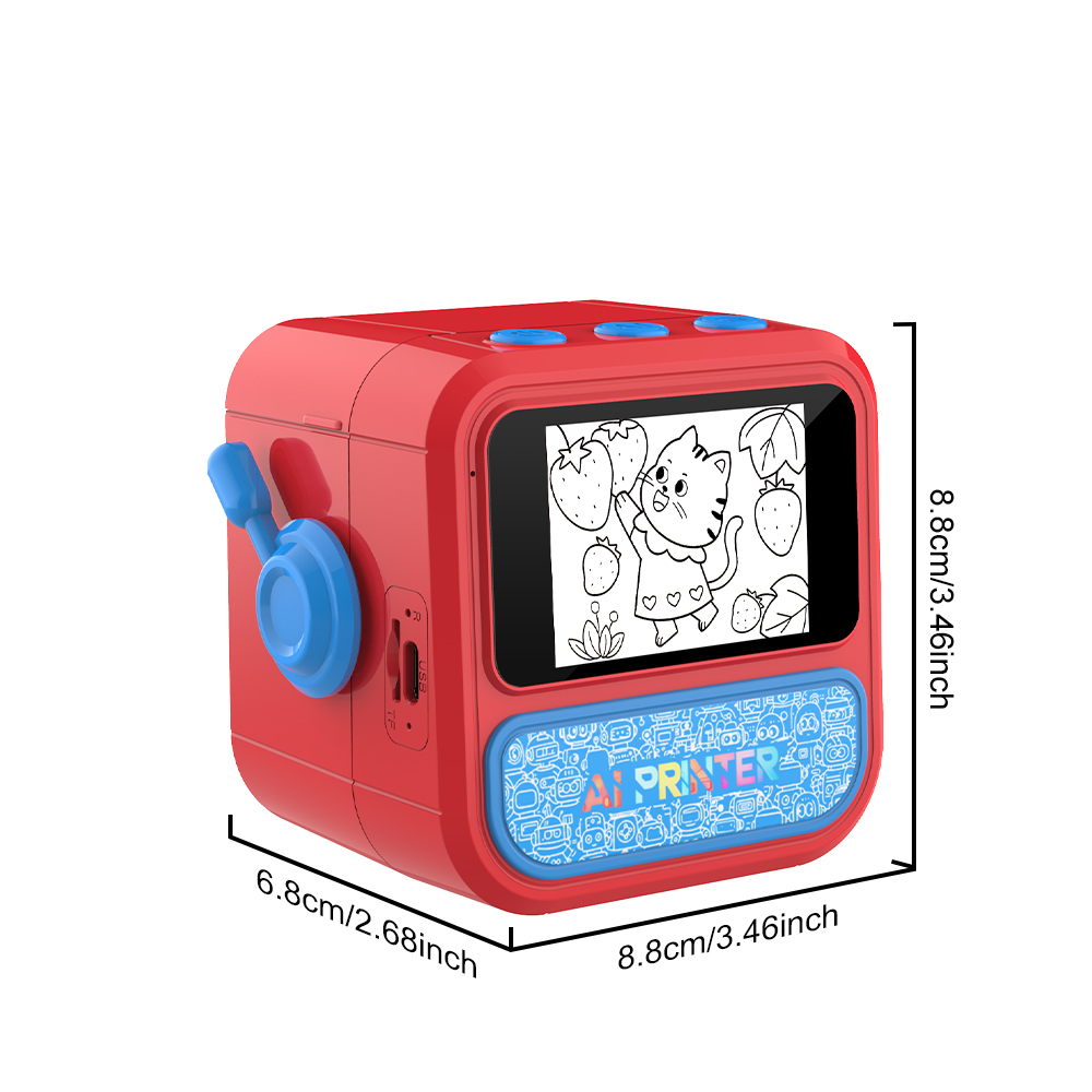 디스플레이가 있는 스마트 AI 음성 미니 감열 프린터, - Smart Home Miniature 리뷰 및 가격