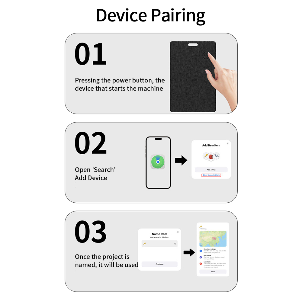 무선 충전 추적 카드 스마트 방수 GPS 로케이터 지갑 - Smart Home Apple 리뷰 및 가격
