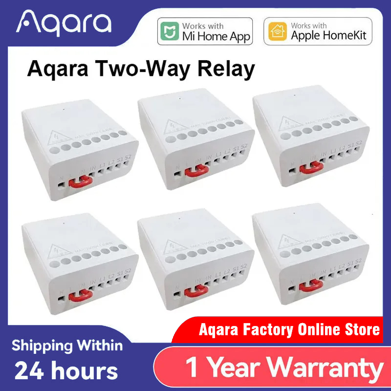 오리지널 Aqara 스마트 양방향 제어 모듈 릴레이 스 - Smart Home Xiaomi Devices 리뷰 및 가격