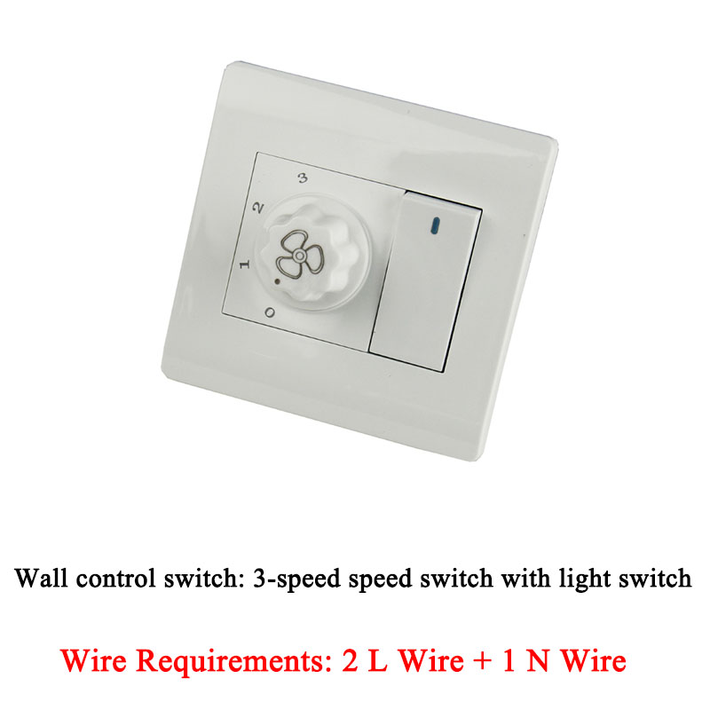 천장 선풍기 벽 제어, 3 단 기어 속도 스위치, 소켓 - Smart Home Ventilation System 리뷰 및 가격