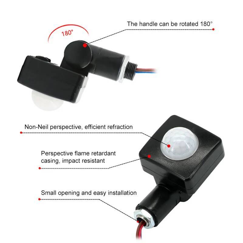 모션 센서 PIR 스위치 광 감지 스위치 센서 De M - Pir Motion Sensor 리뷰 및 가격