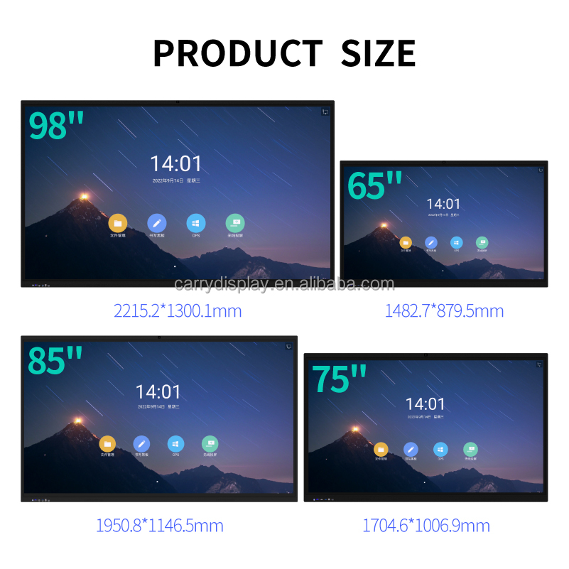 인기 판매 디지털 화이트보드 4K 디스플레이 55/65 - Smart Home Poster 리뷰 및 가격