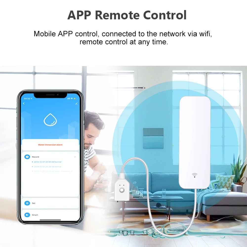 Tuya WiFi Zigbee 물 센서 스마트 누수 감 - Smart Home Ikea 리뷰 및 가격