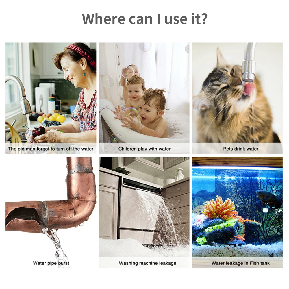 Tuya WiFi Zigbee 물 센서 스마트 누수 감 - Smart Home Ikea 리뷰 및 가격