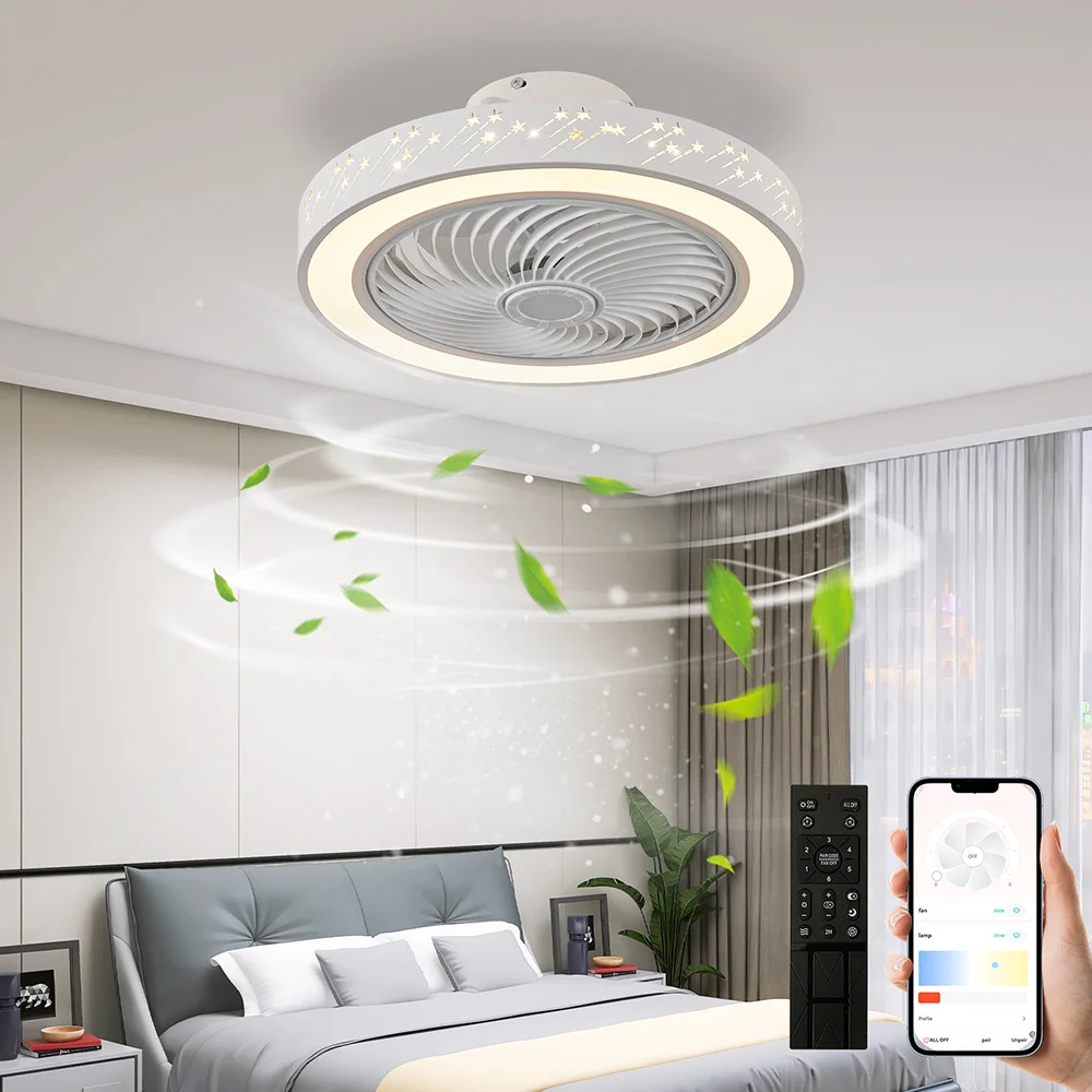스마트 앱 천장 선풍기 조명 포함 팬, 리모컨 침실 장 - Smart Home Ventilation System 리뷰 및 가격