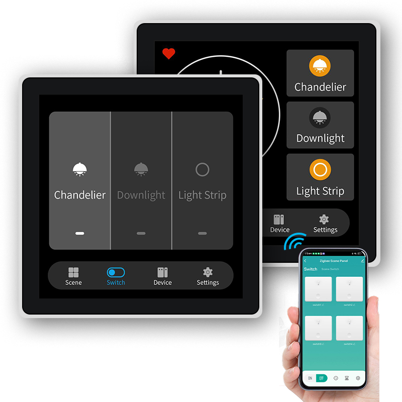 FUERS 4 인치 터치 스크린 다기능 스마트 벽 스위 - Smart Home Monitor 리뷰 및 가격