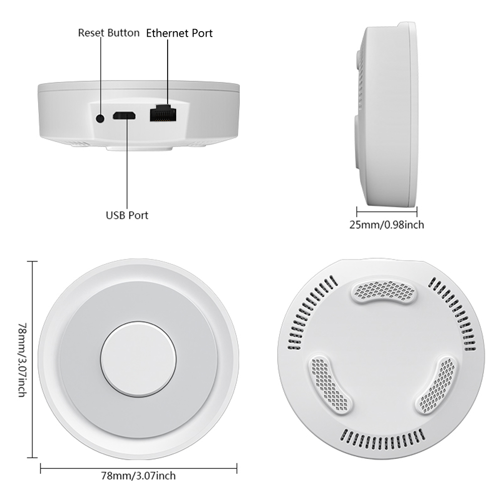 Tuya-ZigBee 스마트 게이트웨이 홈키트, 유선  - Smart Home Apple 리뷰 및 가격