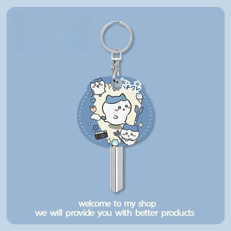 치이카와 귀여운 만화 하치와레 키 보호 세트 도어락 키 - Smart Home Key 리뷰 및 가격